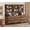 Brown, variant on WAMPAT 3-Piece Modern 72" Tall Library Bookcases with 9 Drawers & Open Shelves, Wood Freestanding Bookshelves with Storage Cabinet & Metal Base for Home Office & Living Room, Brown