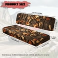 thumbnail image 7 of Uorisanigo UTV Bench Seat Cover Set Fit for Mule 3000 3010 3020 4000 4010 2001-2024, Dustproof Maple Leaf Camo Hunting Mule Padded Protector Replacement UTV Accessories Full Protection, 7 of 7