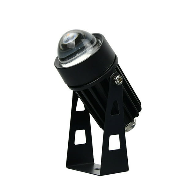 Foco LED de pared 250LM IP65 Impermeable Fiesta de iluminación de paisaje resistente a la intemperie 180 grados Lámpara giratoria de un haz para barra de jardín Luz blanca cálida Eigraketly HA011797-02B