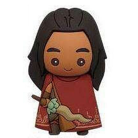 Monogram Disney 3D Figural Bag Clip Raya and the Last Dragon Raya with Cape Keychain (No Packaging)