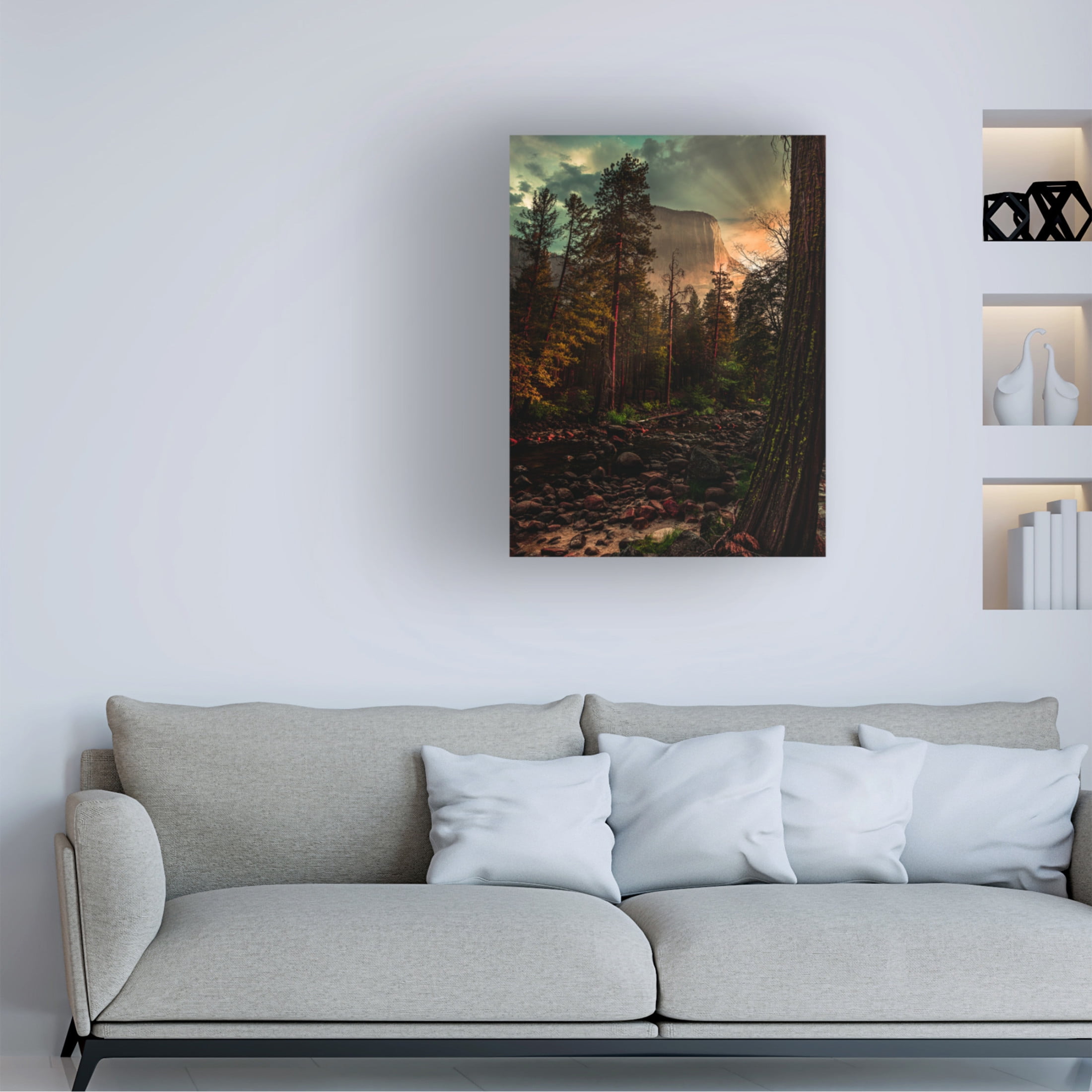 Trademark Fine Art pirouz moshavash Yosemite 6 Canvas Wall Art