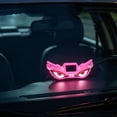 thumbnail image 3 of Luz Estroboscópica Led con Forma de Ojo de Diablo Alimentada Por Energía Solar para Parabrisas de Automóviles: Luz de Seguridad de Advertencia para Camiones, Suv y Furgonetas. No Requiere Cableado., 3 of 5
