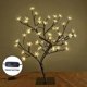 thumbnail image 2 of Cherry blossom bonsai tree, 48 LED lights, metal base, warm white., 2 of 5
