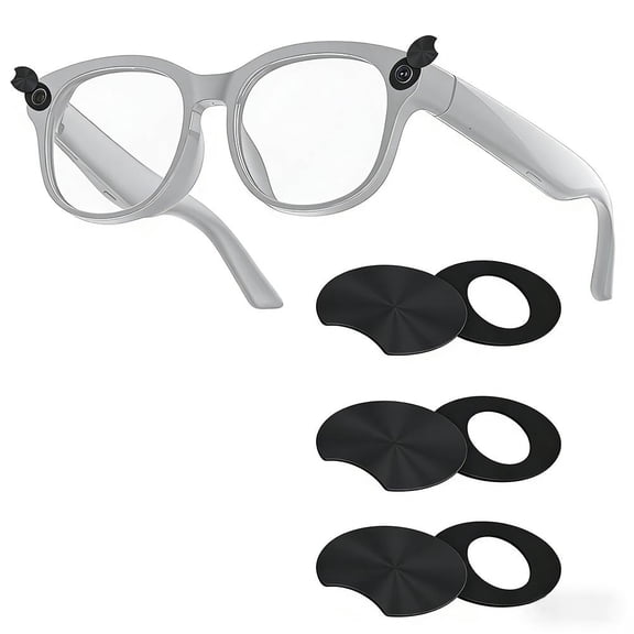 Smart Glasses Privacy Cover Adjustable Lens Protector Anti Peeping Camera Blocker Silicone Shield