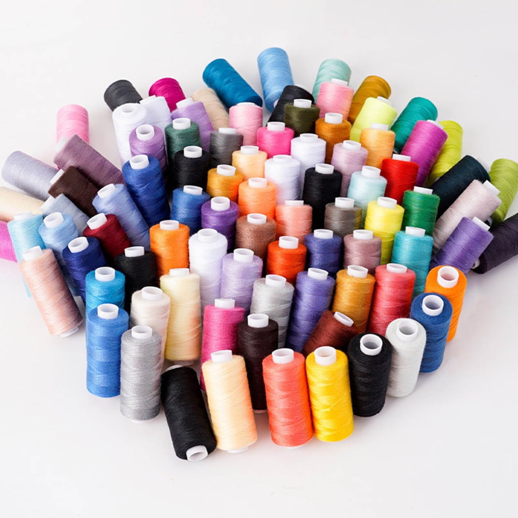 88 Spools Sewing Thread Polyester Sewing Thread 400yds Each for Sewing Machines Hand Stitching Embroidery Quilting Craft
