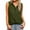 Army Green, variant on MESSUEN Sleeveless Tops Loose Tank Tops V-neck Raglan Sleeveless Button Down Shirts Casual Work Blouses Solid Loose V Neck Tank Tops Women's Casual Tops Womens Blouses Summer Army Green L
