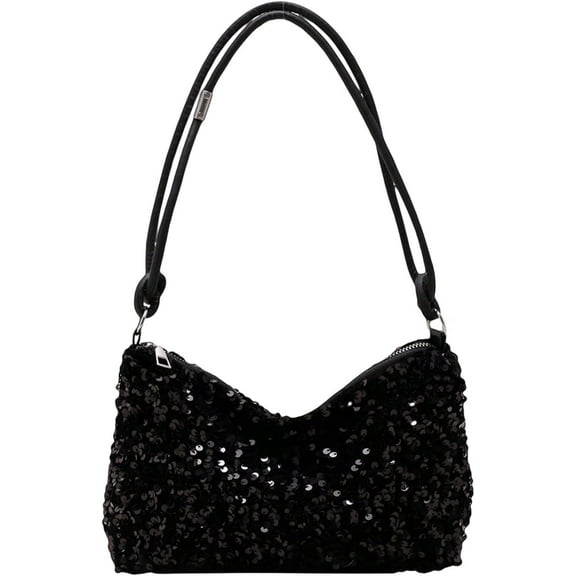 JUYGO Women's Glitter Handbag Purse Shoulder Bag Sequin Evening bag Clutch Handbag Purses