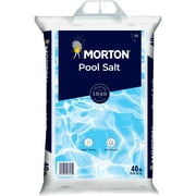 Morton Salt Pool Salt, 40 lb. Bag an All Natural, Highly Rated Pool Salt