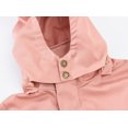 thumbnail image 4 of Vedolay Blazer jacket Toddler Boy's Winter Jacket Lapel Button Down Sherpa Warm Outerwear,Pink 3-4 Years, 4 of 4