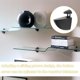 thumbnail image 5 of 4-piece Glass Shelf Brackets Adjustable Glass Brackets For Thickness 2-21 Zinc Alloy Wall Mount Fixed Plate Support Holder Clamp, 5 of 10