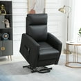 thumbnail image 2 of HOMCOM Electric Power Lift Chair for Elderly with Remote Control Pocket, 2 of 10