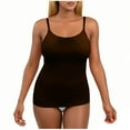 thumbnail image 5 of OGLCCG Compression Tank Tops for Women High Shaping Scoop Neck Camisole Tops Plus Size Seamless Shapewear for Women,S,Brown, 5 of 6