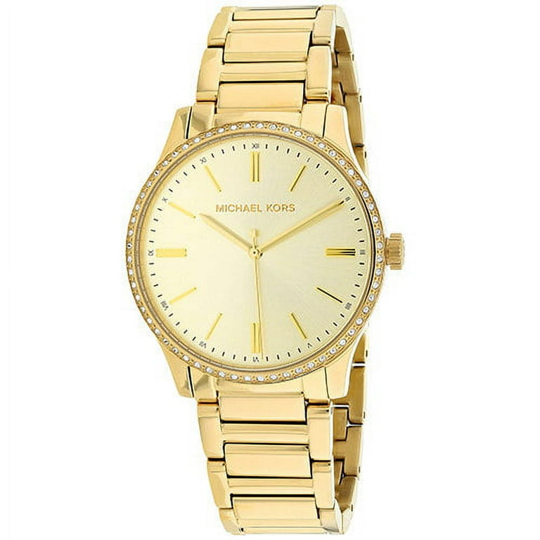 Michael Kors Women s Bailey Gold Tone Watch Walmart