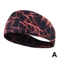 thumbnail image 5 of Antibacterial Polyester Sports Headband 5-Pack Sweat Wicking Breathable Adjustable For Men Women Kids, 5 of 7