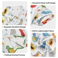 thumbnail image 3 of Dailycode Small Short Sleeve Button Down Shirts Colorful Cartoon Birds Casual Shirt 3-10 Years, 3 of 9