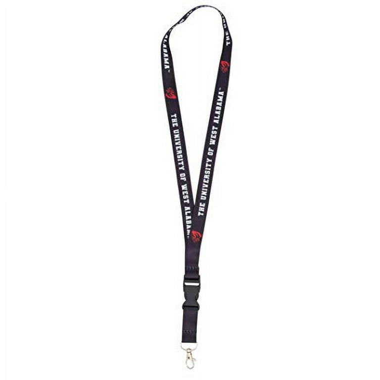 University of West Alabama NCAA Car Keys ID Badge Holder Lanyard Keychain  Detachable Breakaway Snap Buckle 