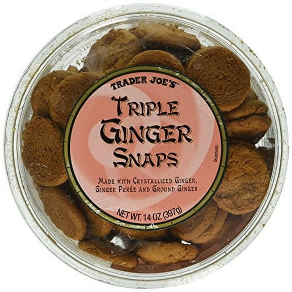 Trader Joe's Triple Ginger Snaps 14 oz. 2 Pack