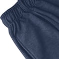 thumbnail image 4 of Ahabrexf Wide Leg High Waist Pants for Women, Smocked Casual Trousers with Pockets, Loose Long Polyester Pants, 4 of 8