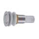 thumbnail image 5 of Tapón de drenaje para tocador desagüe para fregadero de baño tapa abatible galvanizada para el hogar ANGGREK Otros, 5 of 8