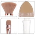 thumbnail image 3 of UPOUART 1Set Assorted Color Cosmetic Brush Set Smooth Soft Bristles for Makeup Application, 3 of 8