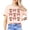 Peach Shirt, variant on Christmas Cows and Plaid Holiday Bows Shirt for Women Teens and Girls Festive Winter Tee Natural Shirt 4T