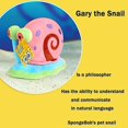 thumbnail image 2 of Jouets en Peluche Bob L'éponge Poupée en Peluche - Rôle : Gary The Snail, 2 of 5