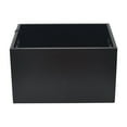 thumbnail image 3 of Better Homes & Gardens Rubber Wood Storage Basket, Charcoal, 3 of 5