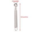 thumbnail image 5 of Stainless Steel Tomato Corer Strawberry Huller Stem Remover Fruit Leaf Remover, 5 of 9