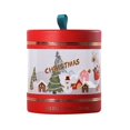 thumbnail image 1 of Christmas Candy Box Gift Apples Mousse Cake Hug Bucket Dessert Plastic Transparent Packing Box Party Decorations Happy New Year, 1 of 4