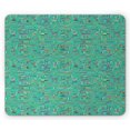 thumbnail image 1 of Abstract Mouse Pad, Colorful Native Pattern Inspired Geometric Motif Intersecting Lines Flowers, Rectangle Non-Slip Rubber Mousepad, Multicolor, by Ambesonne, 1 of 2