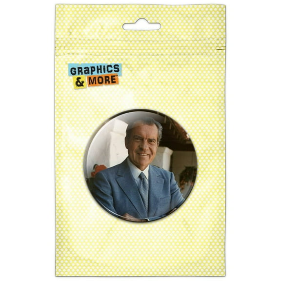President Richard Nixon 1972 Refrigerator Button Magnet