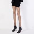 thumbnail image 2 of Calcetines de rejilla Jk calcetines de malla de seda negra pantalones huecos Europa y Estados Unidos sexy caliente delgado largo, 2 of 5