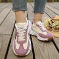 thumbnail image 4 of Espadrilles à Plateforme Décontractées à Lacets, Chaussures de Marche Confortables à Bout Rond pour Femmes, pour le Campus, la Plage et les Réunions Sociales, 4 of 7