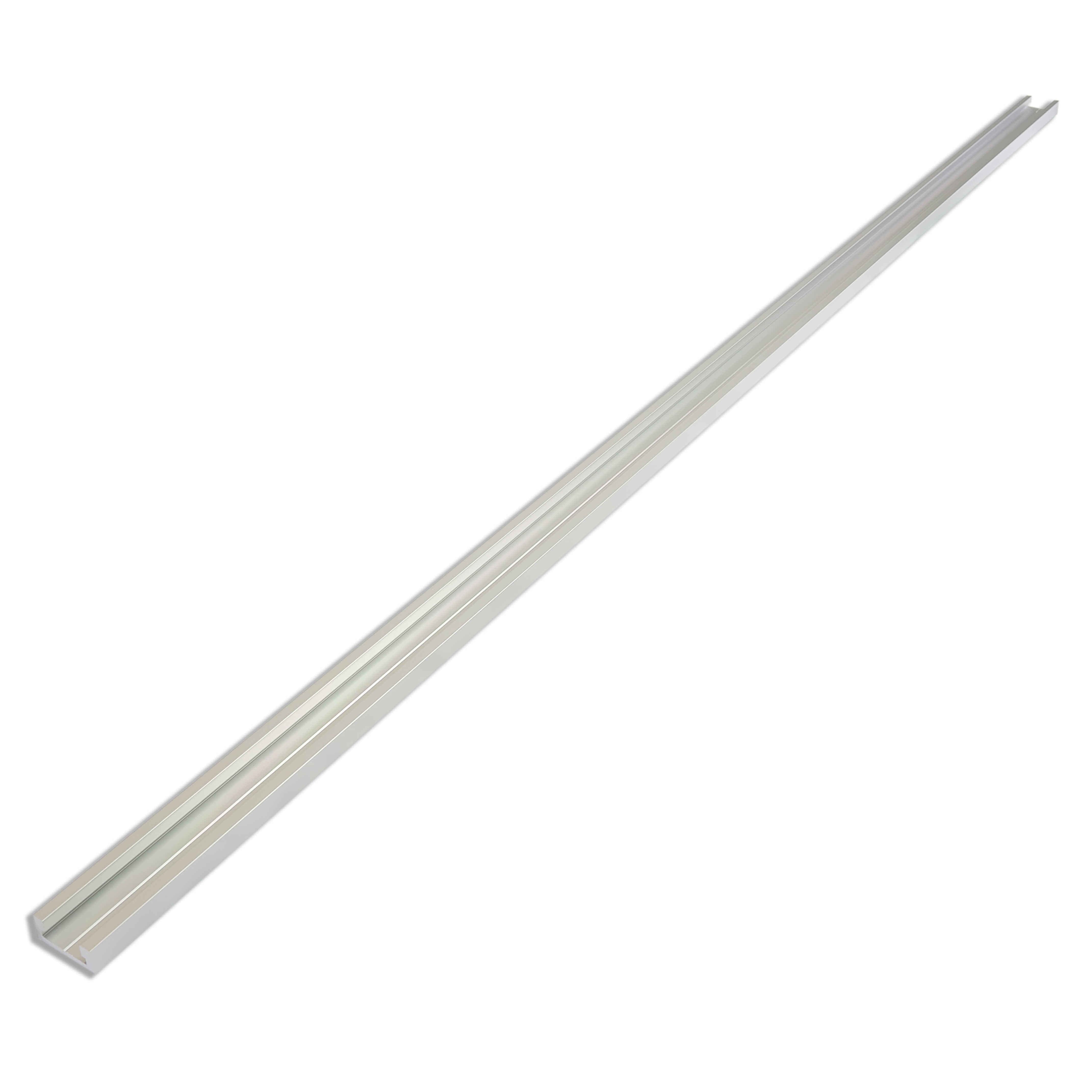 POWERTEC 1PK 48" Miter T Track for Router Table, Works With Table Saw Sled, Miter Gauge, Featherboard, Miter Bar, and other T Track Accessories for woodworking (71167)