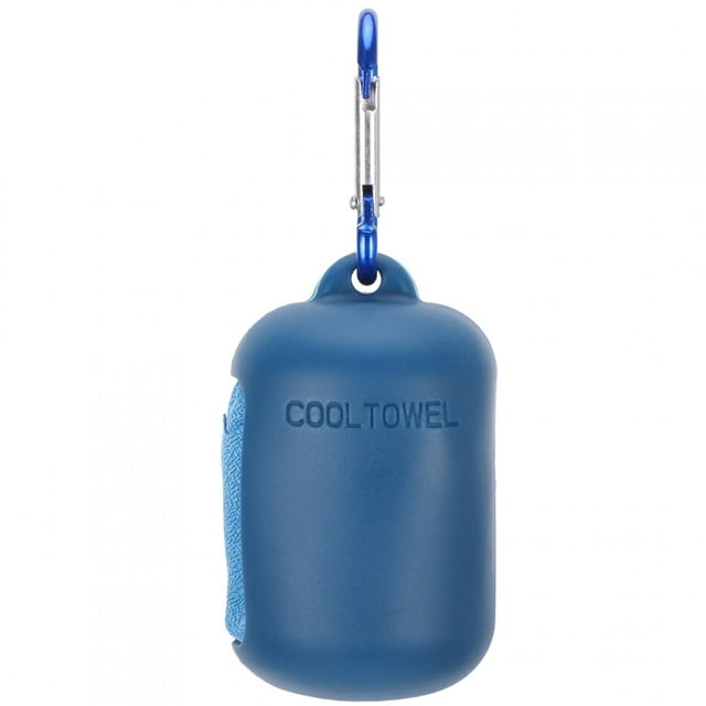 Travel Towel, Portable Fast Drying Microfiber Towel, Compact For Beach Hiking Blue