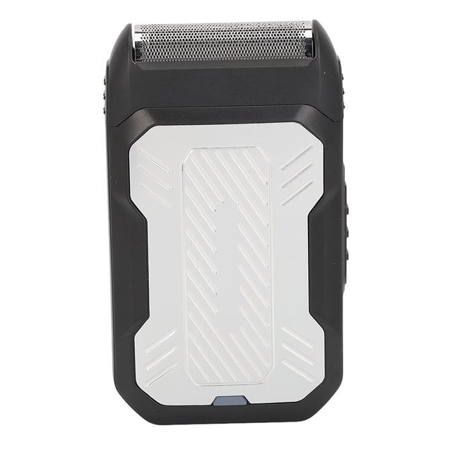 Cortadora De Barba De Lámina Emergente, Estilo Tipo C 2 En 1, Recortadora De Barba De Lámina Electrónica, Cabezal De Corte Extraíble Para El Hogar