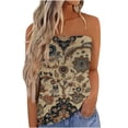 thumbnail image 2 of Heisall Women's Casual Loose Fit Strapless Floral Print Tunic Tops Lightweight Breathable Soft Summer Tops, 2 of 5