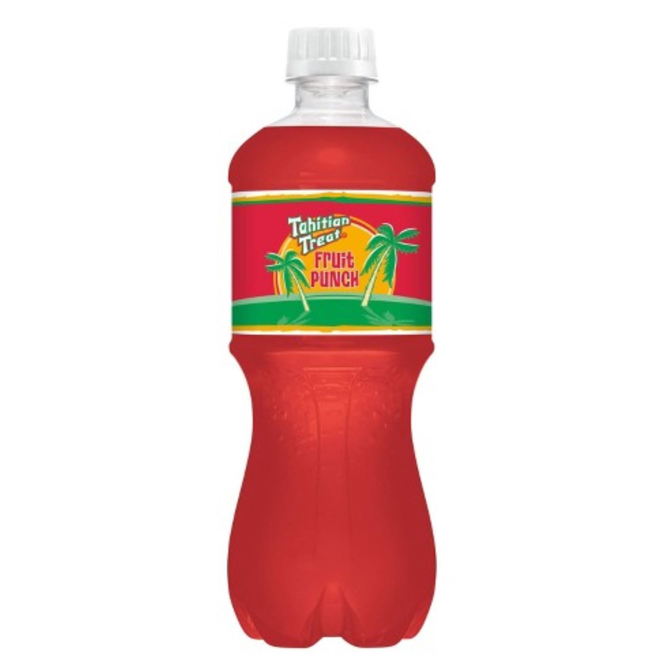 Tahitian Treat Fruit Punch Soda 20oz Bottles, Quantity of 10