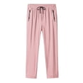 thumbnail image 5 of Nokdvo Athletic Pants for Women High Waist Ultra Stretch Pants Pull on Breathable Summer Golf Pant Comfyfit Work Trousers with Pockets Pink M, 5 of 5