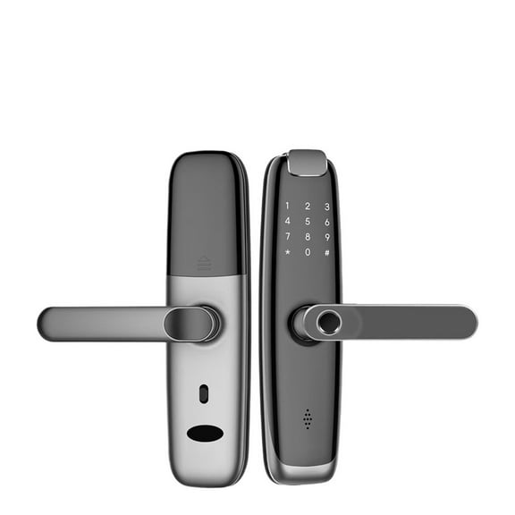 WiFi Smart Door Lock For Smart Home Biometric Fingerprint Door Lock With Fingerprint/Password/RFID Card/Key/APP ,Easy to Install