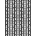 thumbnail image 1 of Ahgly Company Indoor Rectangle Patterned Silver Gray Novelty Area Rugs, 5' x 7', 1 of 6