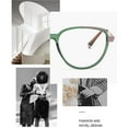 thumbnail image 2 of Women's Vintage Computer Glasses Blue Light Blocking Eyeglass Full Rim Flat Lens, 2 of 3