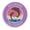 Cotton Candy Purple, variant on Oceanside, California Dolphin Sunset 3.5 Inch Iron Or Sew On Embroidered Fabric Badge Patch Ocean Beach, Salt Life Iconic Series