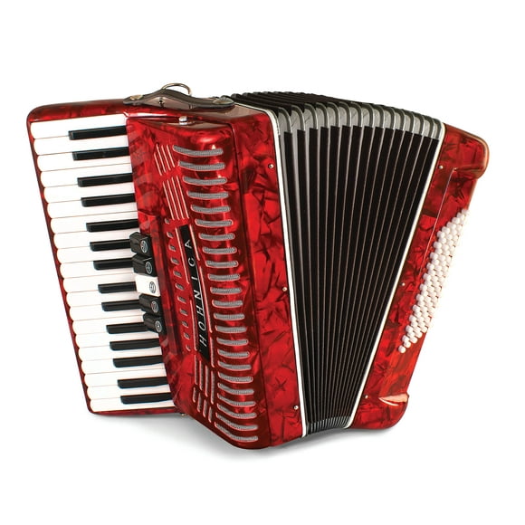 Acordeón para piano Hohner Hohnica 1305-RED de 34 teclas para principiantes