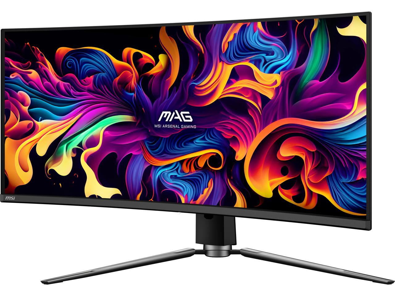 MSI MAG 341CQP QD-OLED 34" UWQHD (3440 x 1440) Curved Gaming QD-OLED Monitor, 1800R, 175Hz, 0.03ms (GtG), 21:9, VESA DisplayHDR True Black 400