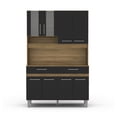 thumbnail image 1 of Cocina Mobi Benin Color Negro con Café, 1 of 6