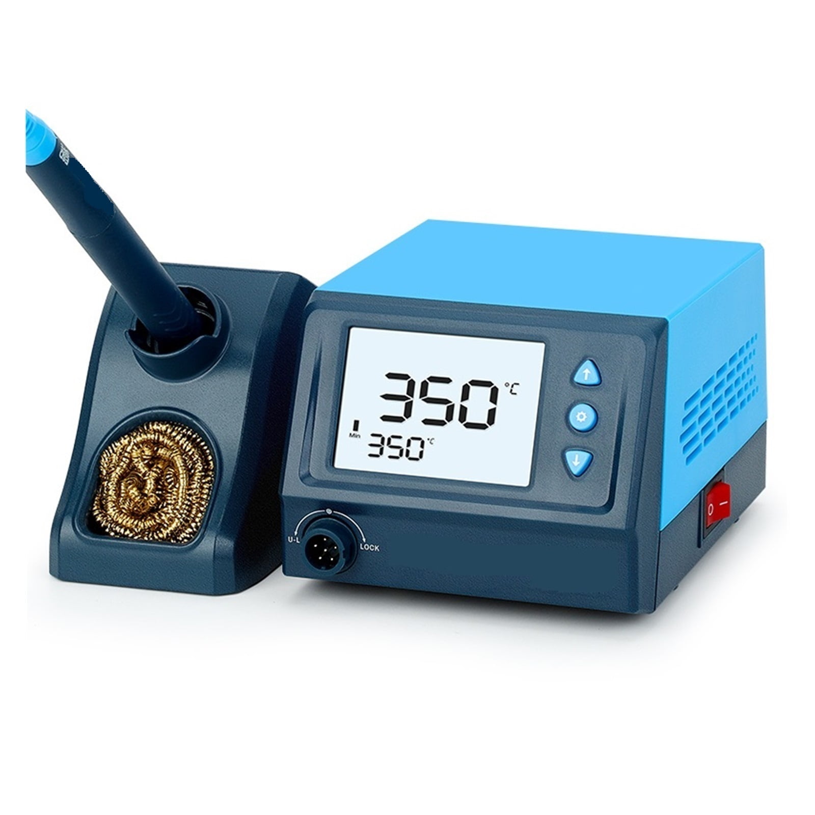 75W Electric Soldering Iron Constant Adjustable Temperature Welding Repair Digital Display T12 Soldering Station ,High Temperature Resistant