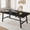 Black, variant on QinaQin Computer Desk for 6-8,Industrial Office Desk with Sturdy Metal Base,Writing Desk,Long Large Dining Table for Home Office,(Table Only),Gray