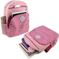 thumbnail image 6 of Adventure Trails 24 Pack Two Tone Multipocket Bungee Cord Backpacks in Female Color Pack 2, 6 of 8