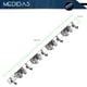 thumbnail image 3 of Organizador de Escobas CHIC FANTASY acero inoxidable Soporte multiusos Y36608-1, 3 of 6
